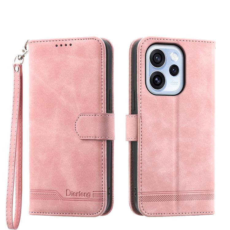 Dierfeng Dream Line TPU Hybrid PU Leather Phone Case, For OPPO Reno15 F 5G, For OPPO Reno15 5G / Reno 15c 5G, For OPPO A6x 5G / A6 5G Global, For OPPO A6 Pro 4G / 5G Global / F31 5G, For OPPO Reno14 Global / Reno14 F 5G                                 ...