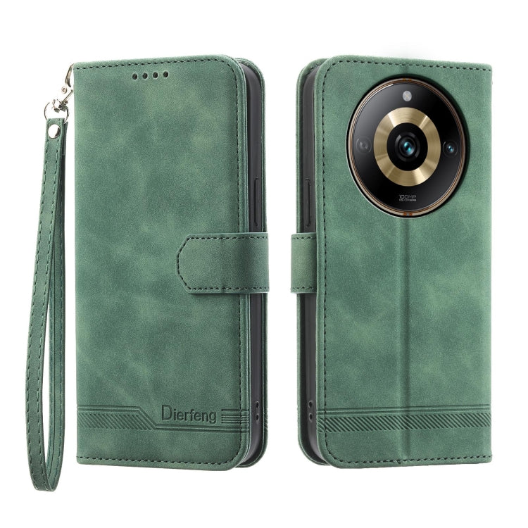 Dierfeng Dream Line TPU Hybrid PU Leather Phone Case