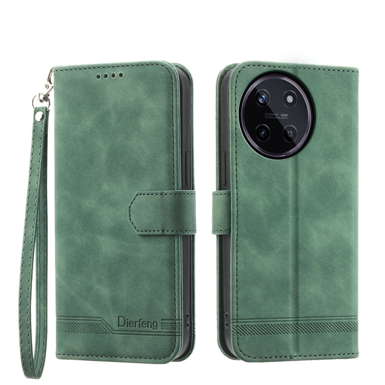 Dierfeng Dream Line TPU Hybrid PU Leather Phone Case