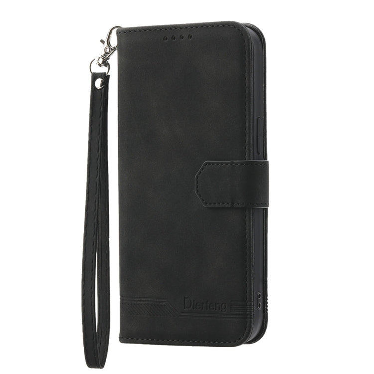 Dierfeng Dream Line TPU Hybrid PU Leather Phone Case, For Realme 11 5G, For Realme 11 Pro 5G / 11 Pro+ 5G