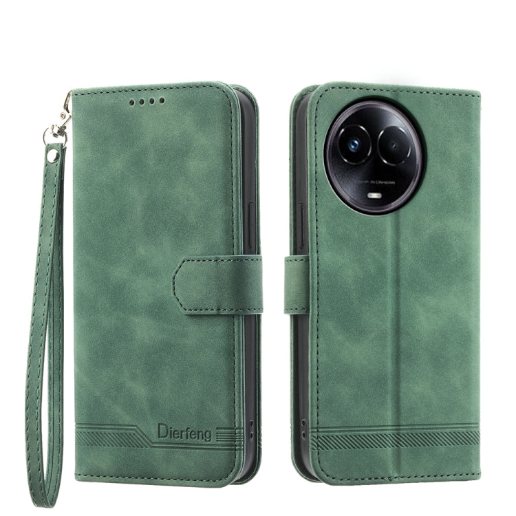 Dierfeng Dream Line TPU Hybrid PU Leather Phone Case