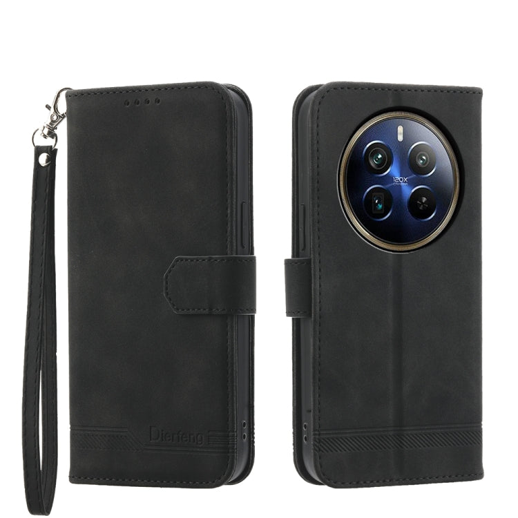 Dierfeng Dream Line TPU Hybrid PU Leather Phone Case