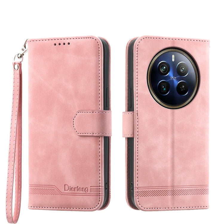 Dierfeng Dream Line TPU Hybrid PU Leather Phone Case