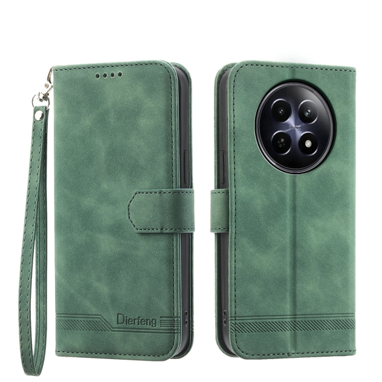 Dierfeng Dream Line TPU Hybrid PU Leather Phone Case