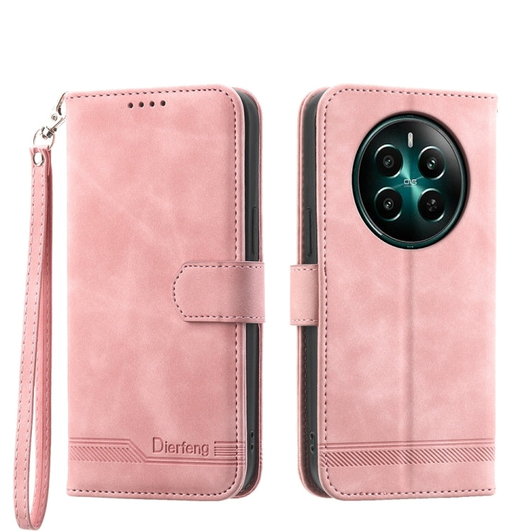 Dierfeng Dream Line TPU Hybrid PU Leather Phone Case