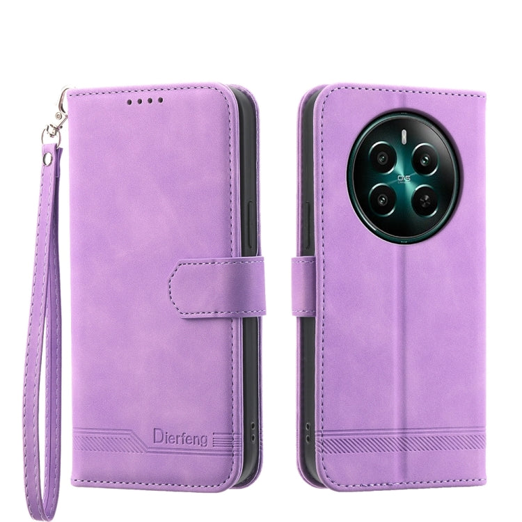 Dierfeng Dream Line TPU Hybrid PU Leather Phone Case