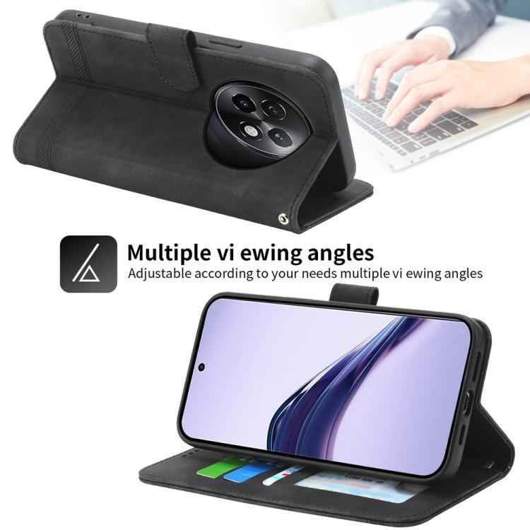 Dierfeng Dream Line TPU Hybrid PU Leather Phone Case, For Realme 13+, For Realme GT 6 Global, For Realme 12 5G, For Realme 12+, For Realme 12 Pro+, For Realme 11 4G, For Realme 11 5G, For Realme 11 Pro 5G / 11 Pro+ 5G