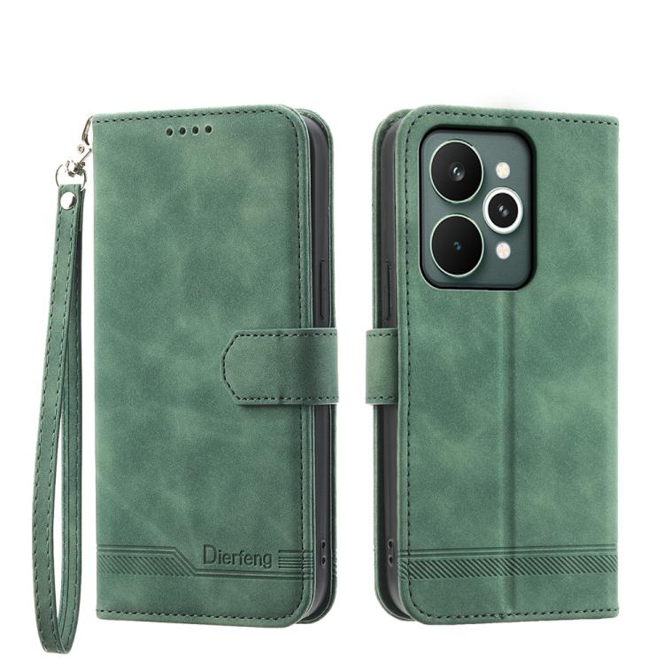 Dierfeng Dream Line TPU Hybrid PU Leather Phone Case, For Realme C85 5G / Realme 15x 5G, For Realme C85 Pro 4G, For Realme 15T 5G, For Realme 15 5G / Realme 15 Pro 5G, For Realme 14 / Realme P3 5G, For Realme 14 Pro+, For Realme 14 Pro                 ...