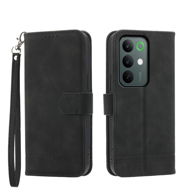 Dierfeng Dream Line TPU Hybrid PU Leather Phone Case, For Realme 16 5G, For Realme C85 5G / Realme 15x 5G, For Realme C85 Pro 4G, For Realme 15T 5G, For Realme 15 5G / Realme 15 Pro 5G, For Realme 14 / Realme P3 5G, For Realme 14 Pro+, For Realme 14 Pro