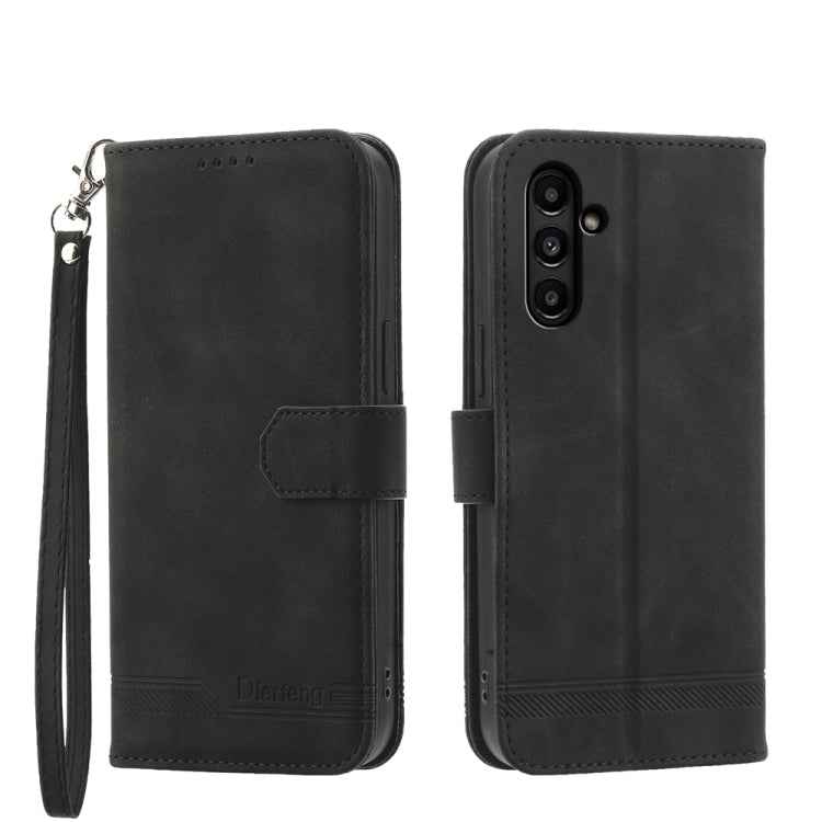 Dierfeng Dream Line TPU + PU Leather Phone Case, For Samsung Galaxy A15, For Samsung Galaxy A05, For Samsung Galaxy A05s, For Samsung Galaxy A25 5G Global, For Samsung Galaxy M54 5G, For Samsung Galaxy M62