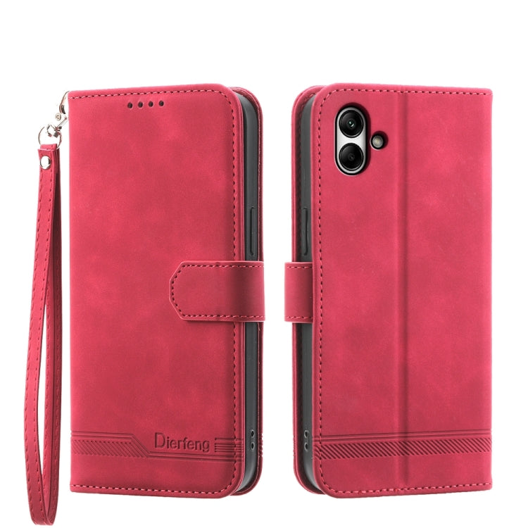 Dierfeng Dream Line TPU + PU Leather Phone Case, For Samsung Galaxy A15, For Samsung Galaxy A05, For Samsung Galaxy A05s, For Samsung Galaxy A25 5G Global, For Samsung Galaxy M54 5G, For Samsung Galaxy M62