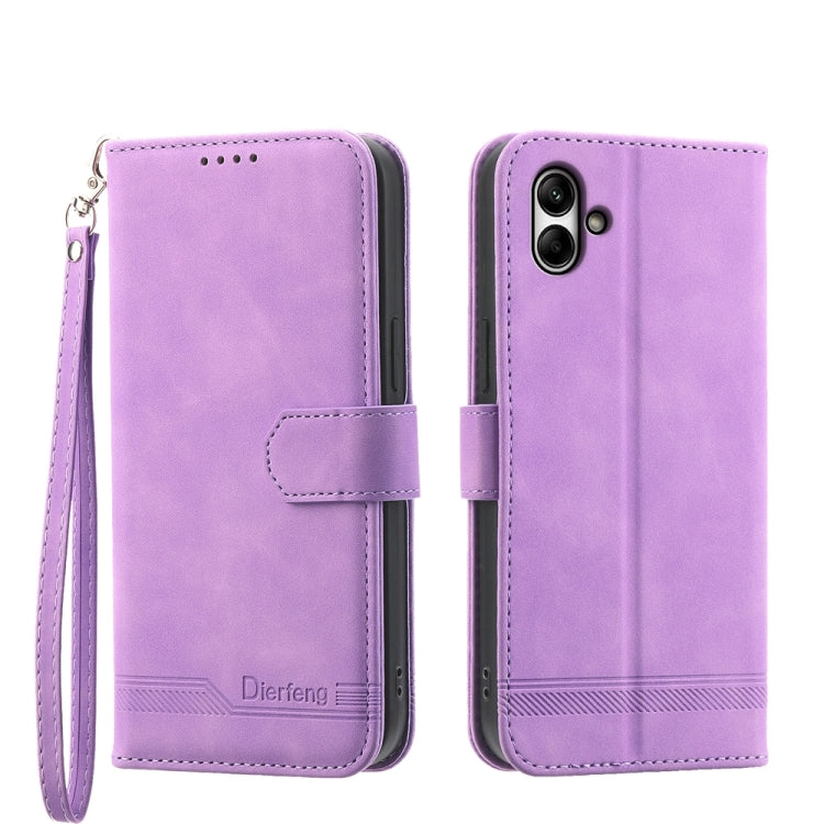 Dierfeng Dream Line TPU + PU Leather Phone Case, For Samsung Galaxy A15, For Samsung Galaxy A05, For Samsung Galaxy A05s, For Samsung Galaxy A25 5G Global, For Samsung Galaxy M54 5G, For Samsung Galaxy M62