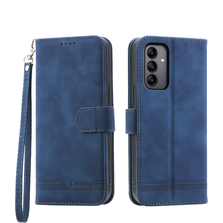 Dierfeng Dream Line TPU + PU Leather Phone Case, For Samsung Galaxy A15, For Samsung Galaxy A05, For Samsung Galaxy A05s, For Samsung Galaxy A25 5G Global, For Samsung Galaxy M54 5G, For Samsung Galaxy M62