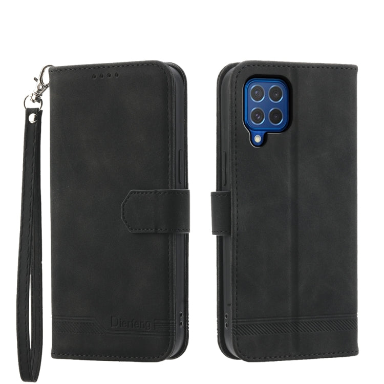 Dierfeng Dream Line TPU + PU Leather Phone Case, For Samsung Galaxy A15, For Samsung Galaxy A05, For Samsung Galaxy A05s, For Samsung Galaxy A25 5G Global, For Samsung Galaxy M54 5G, For Samsung Galaxy M62