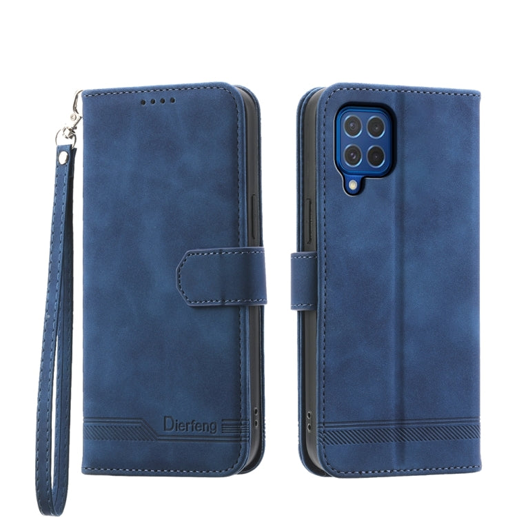 Dierfeng Dream Line TPU + PU Leather Phone Case, For Samsung Galaxy A15, For Samsung Galaxy A05, For Samsung Galaxy A05s, For Samsung Galaxy A25 5G Global, For Samsung Galaxy M54 5G, For Samsung Galaxy M62