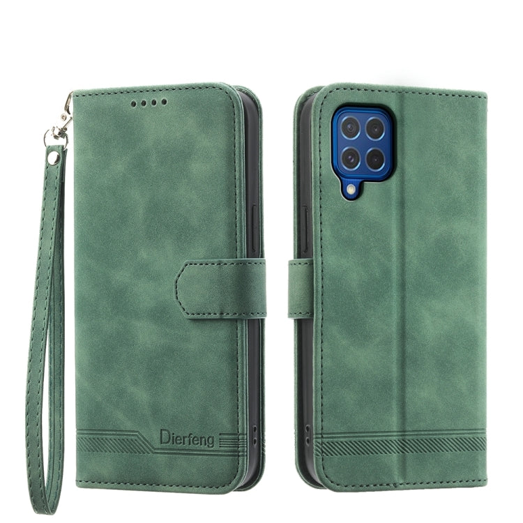 Dierfeng Dream Line TPU + PU Leather Phone Case, For Samsung Galaxy A15, For Samsung Galaxy A05, For Samsung Galaxy A05s, For Samsung Galaxy A25 5G Global, For Samsung Galaxy M54 5G, For Samsung Galaxy M62