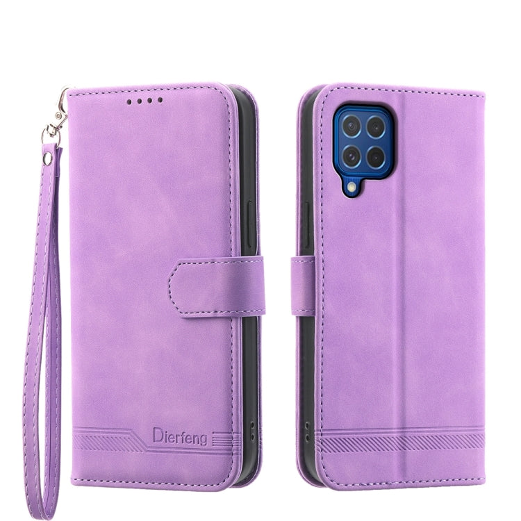 Dierfeng Dream Line TPU + PU Leather Phone Case, For Samsung Galaxy A15, For Samsung Galaxy A05, For Samsung Galaxy A05s, For Samsung Galaxy A25 5G Global, For Samsung Galaxy M54 5G, For Samsung Galaxy M62
