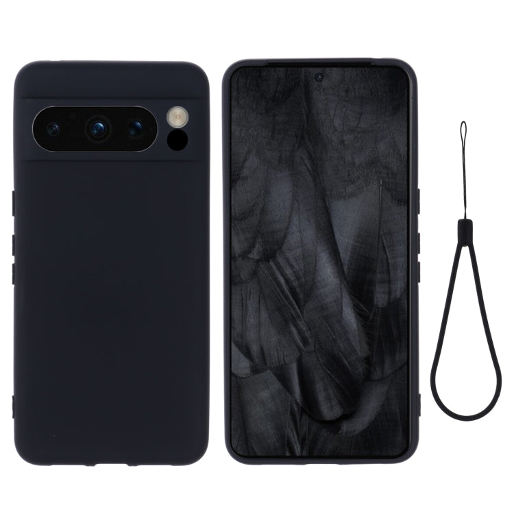 Solid Color Liquid Silicone Dropproof Full Coverage Phone Case, For Google Pixel 9 Pro XL, For Google Pixel 9 Pro, For Google Pixel 9, For Google Pixel 8a, For Google Pixel 8 Pro, For Google Pixel 8