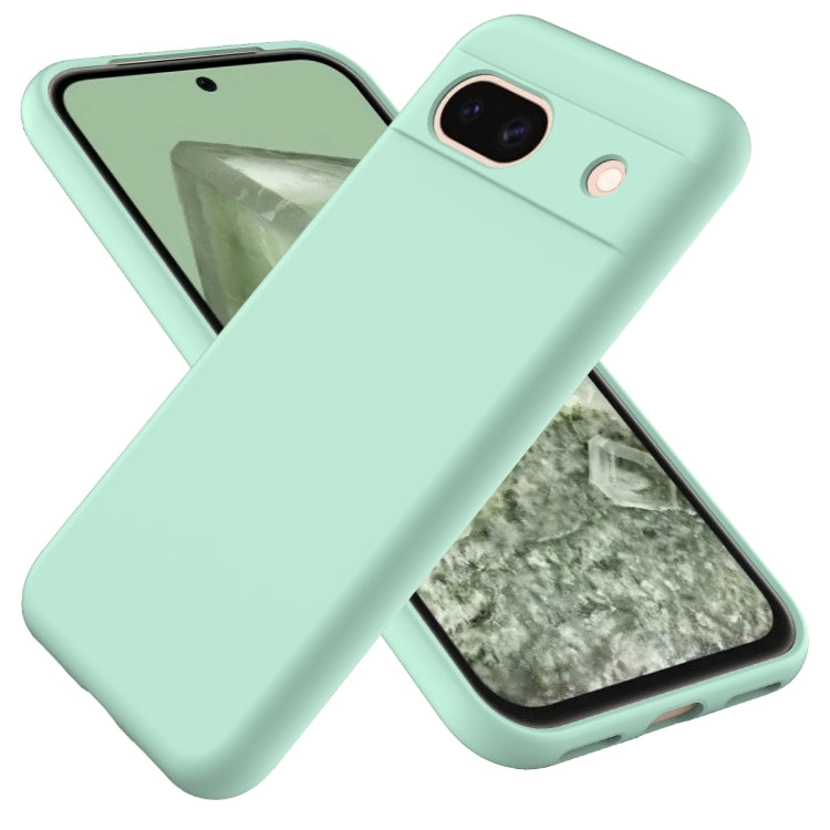 Solid Color Liquid Silicone Dropproof Full Coverage Phone Case, For Google Pixel 9 Pro XL, For Google Pixel 9 Pro, For Google Pixel 9, For Google Pixel 8a, For Google Pixel 8 Pro, For Google Pixel 8