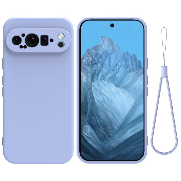 Solid Color Liquid Silicone Dropproof Full Coverage Phone Case, For Google Pixel 9 Pro XL, For Google Pixel 9 Pro, For Google Pixel 9, For Google Pixel 8a, For Google Pixel 8 Pro, For Google Pixel 8