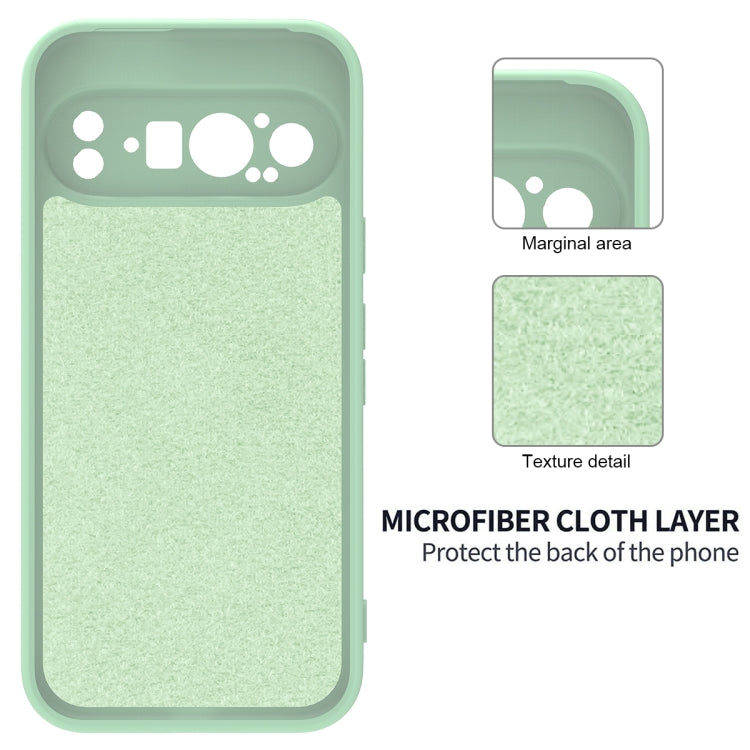 Solid Color Liquid Silicone Dropproof Full Coverage Phone Case, For Google Pixel 9 Pro XL, For Google Pixel 9 Pro, For Google Pixel 9, For Google Pixel 8a, For Google Pixel 8 Pro, For Google Pixel 8