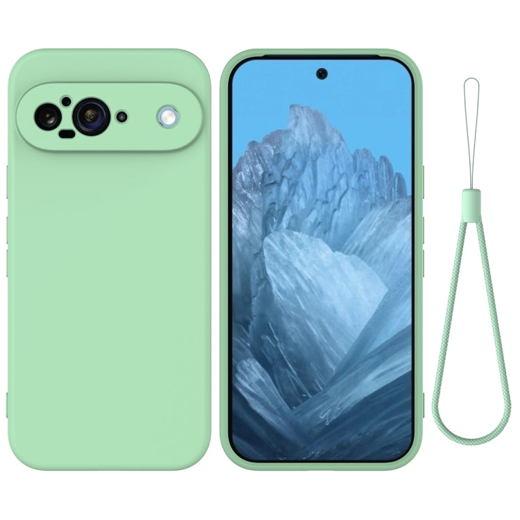 Solid Color Liquid Silicone Dropproof Full Coverage Phone Case, For Google Pixel 9 Pro XL, For Google Pixel 9 Pro, For Google Pixel 9, For Google Pixel 8a, For Google Pixel 8 Pro, For Google Pixel 8