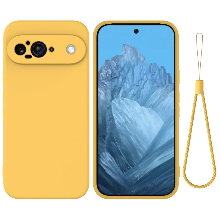 Solid Color Liquid Silicone Dropproof Full Coverage Phone Case, For Google Pixel 9 Pro XL, For Google Pixel 9 Pro, For Google Pixel 9, For Google Pixel 8a, For Google Pixel 8 Pro, For Google Pixel 8