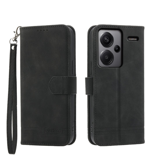 Dierfeng Dream Line TPU + PU Leather Phone Case