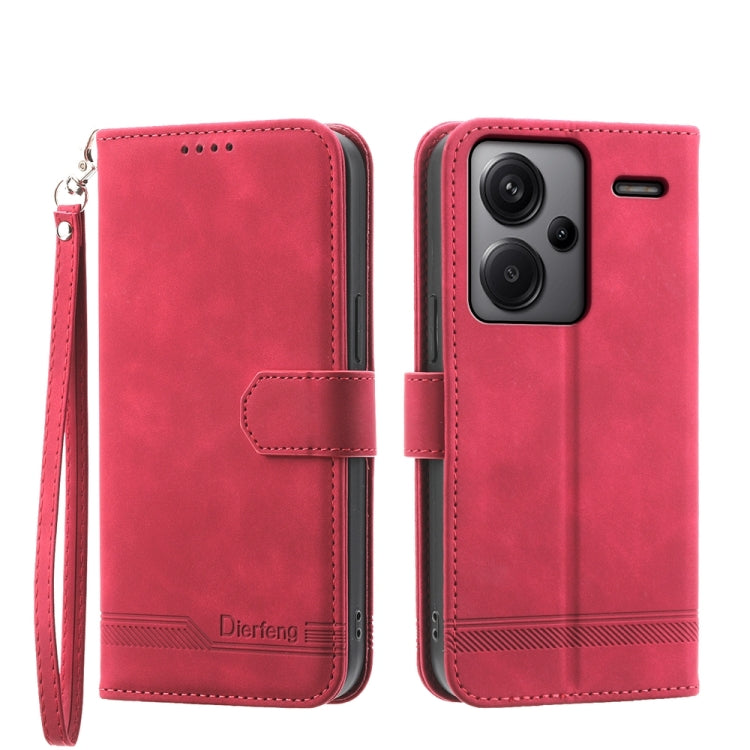 Dierfeng Dream Line TPU + PU Leather Phone Case