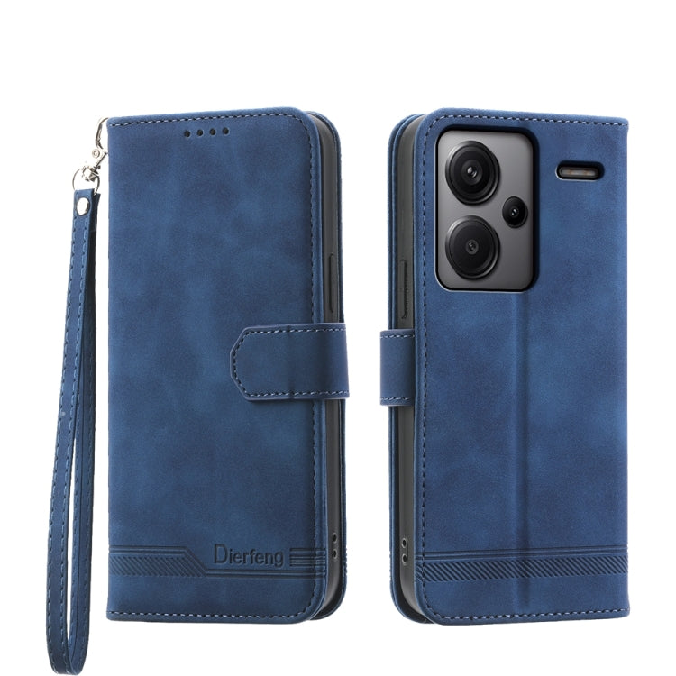 Dierfeng Dream Line TPU + PU Leather Phone Case