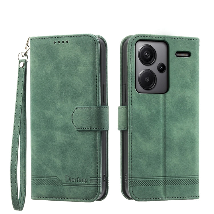 Dierfeng Dream Line TPU + PU Leather Phone Case