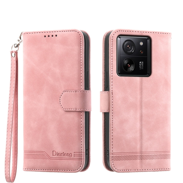 Dierfeng Dream Line TPU + PU Leather Phone Case