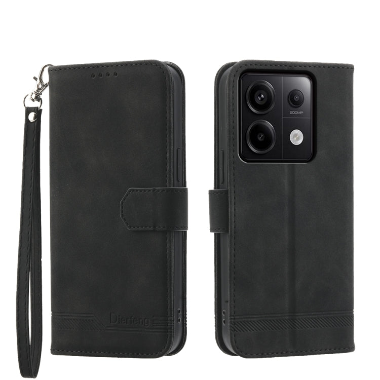 Dierfeng Dream Line TPU + PU Leather Phone Case