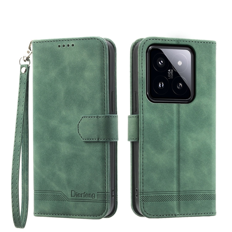 Dierfeng Dream Line TPU + PU Leather Phone Case, For Xiaomi Redmi A3, For Xiaomi Redmi Note 13 Pro 4G, For Xiaomi Redmi Note13 4G, For Xiaomi 14 Ultra, For Xiaomi 14 Pro, For Xiaomi 14, For Xiaomi Redmi Note 13 5G, For Xiaomi Redmi 13C