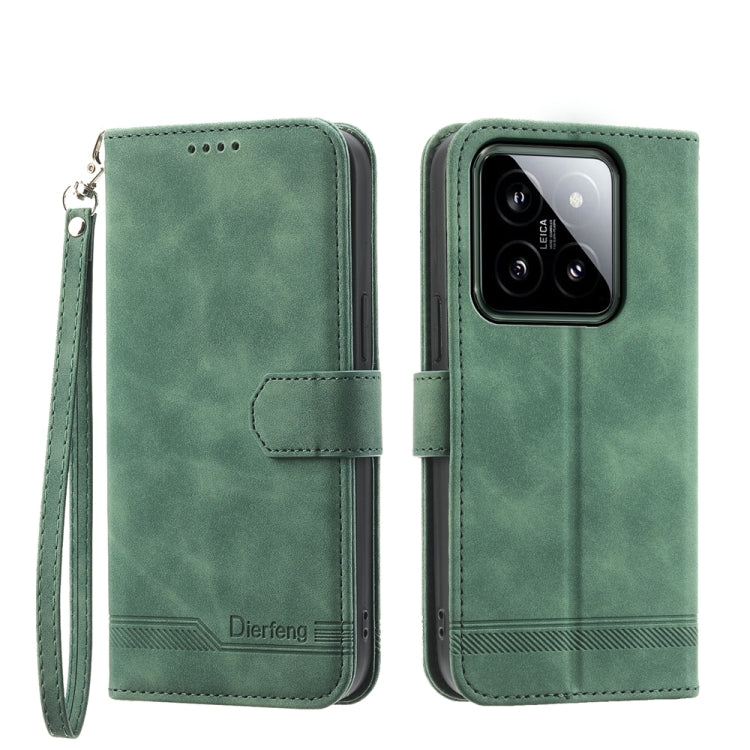 Dierfeng Dream Line TPU + PU Leather Phone Case, For Xiaomi Redmi A3, For Xiaomi Redmi Note 13 Pro 4G, For Xiaomi Redmi Note13 4G, For Xiaomi 14 Ultra, For Xiaomi 14 Pro, For Xiaomi 14, For Xiaomi Redmi Note 13 5G, For Xiaomi Redmi 13C