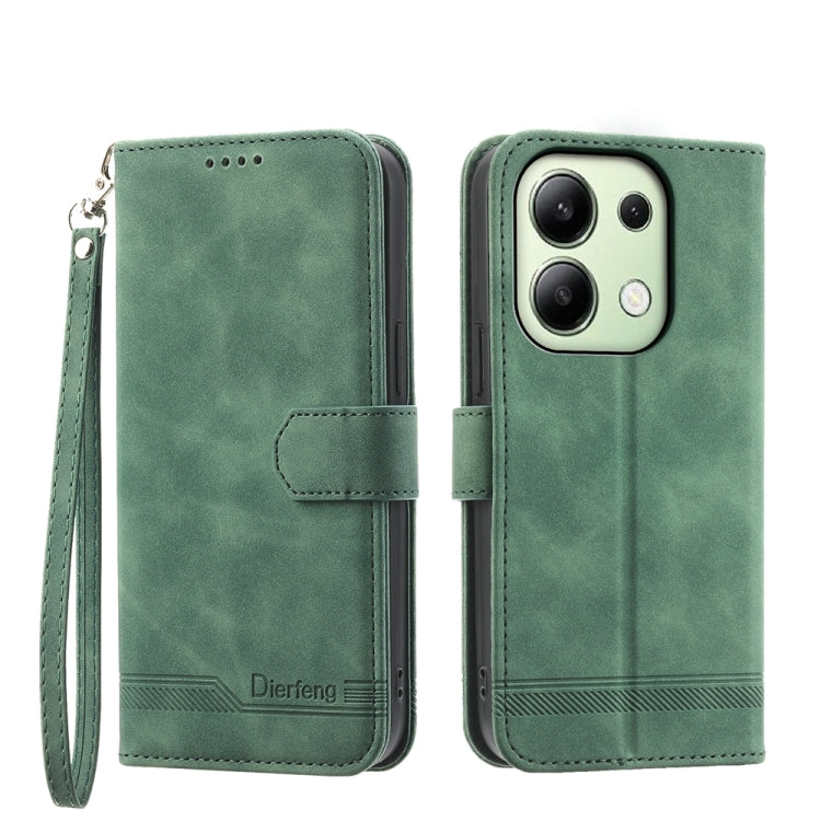 Dierfeng Dream Line TPU + PU Leather Phone Case, For Xiaomi Redmi A3, For Xiaomi Redmi Note 13 Pro 4G, For Xiaomi Redmi Note13 4G, For Xiaomi 14 Ultra, For Xiaomi 14 Pro, For Xiaomi 14, For Xiaomi Redmi Note 13 5G, For Xiaomi Redmi 13C