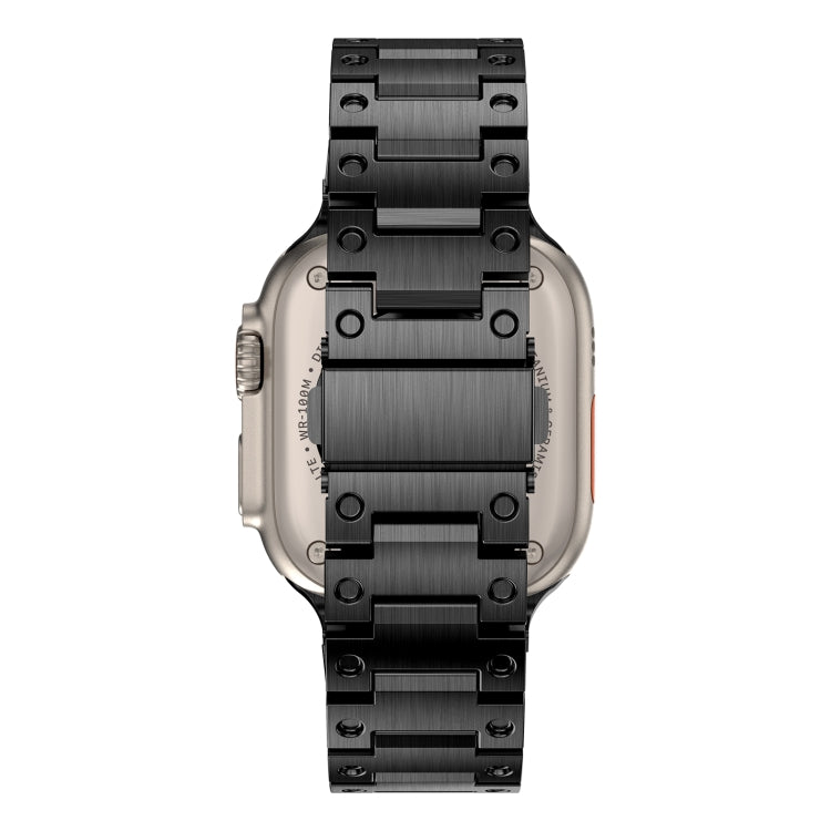 Double Rows Metal Watch Band