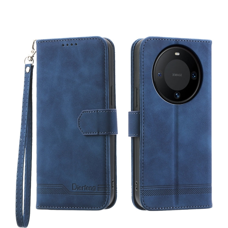 Dierfeng Dream Line TPU Hybrid PU Leather Phone Case, For Huawei Pura 80 Ultra 5G, For Huawei Pura 80 Pro 5G / Pura 80 Pro+ 5G, For Huawei Pura 80 5G, For Huawei nova 14 Ultra, For Huawei nova 14 Pro, For Huawei nova 14, For Huawei nova 13 Pro         ...