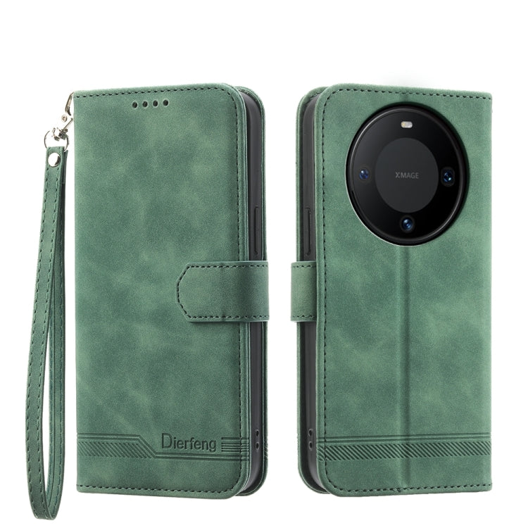 Dierfeng Dream Line TPU Hybrid PU Leather Phone Case, For Huawei Pura 80 Ultra 5G, For Huawei Pura 80 Pro 5G / Pura 80 Pro+ 5G, For Huawei Pura 80 5G, For Huawei nova 14 Ultra, For Huawei nova 14 Pro, For Huawei nova 14, For Huawei nova 13 Pro         ...