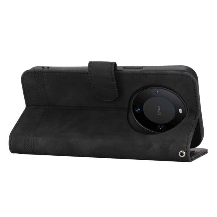 Dierfeng Dream Line TPU Hybrid PU Leather Phone Case, For Huawei Mate 60 Pro, For Huawei nova 11 Pro 4G, For Huawei nova 11, For Huawei P60 / P60 Pro