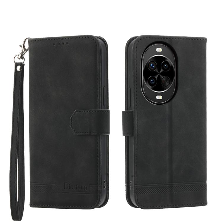 Dierfeng Dream Line TPU Hybrid PU Leather Phone Case, For Huawei Pura 80 Ultra 5G, For Huawei Pura 80 Pro 5G / Pura 80 Pro+ 5G, For Huawei Pura 80 5G, For Huawei nova 14 Ultra, For Huawei nova 14 Pro, For Huawei nova 14, For Huawei nova 13 Pro         ...