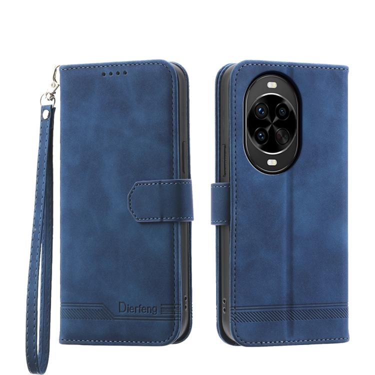 Dierfeng Dream Line TPU Hybrid PU Leather Phone Case, For Huawei Pura 80 Ultra 5G, For Huawei Pura 80 Pro 5G / Pura 80 Pro+ 5G, For Huawei Pura 80 5G, For Huawei nova 14 Ultra, For Huawei nova 14 Pro, For Huawei nova 14, For Huawei nova 13 Pro         ...
