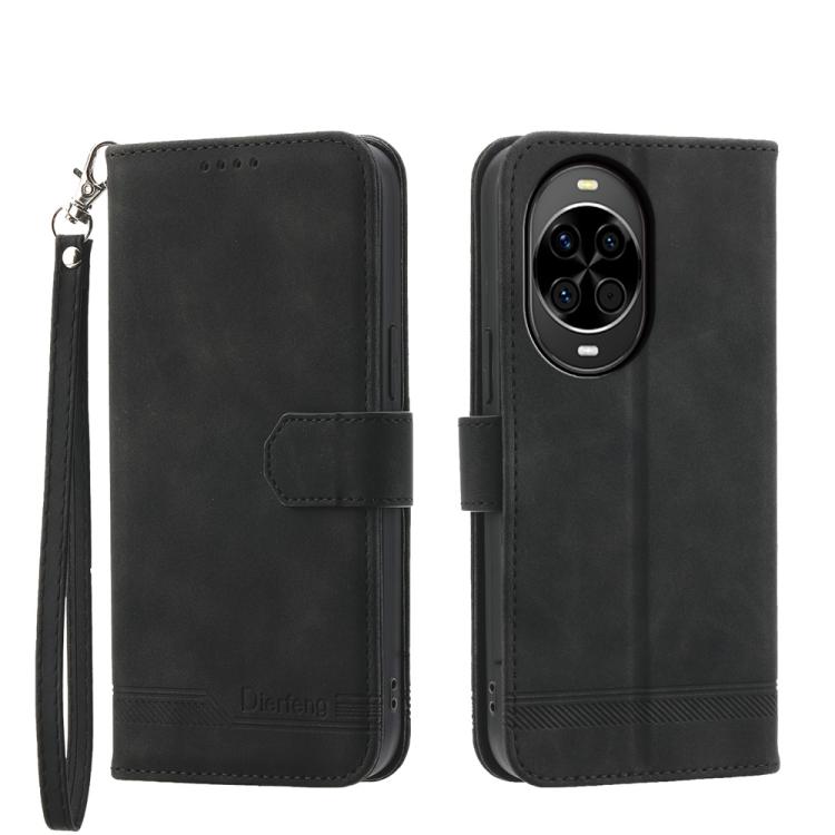 Dierfeng Dream Line TPU Hybrid PU Leather Phone Case, For Huawei Pura 80 Ultra 5G, For Huawei Pura 80 Pro 5G / Pura 80 Pro+ 5G, For Huawei Pura 80 5G, For Huawei nova 14 Ultra, For Huawei nova 14 Pro, For Huawei nova 14, For Huawei nova 13 Pro         ...