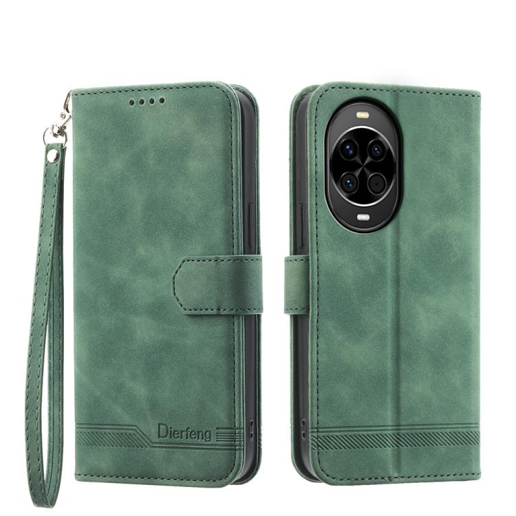 Dierfeng Dream Line TPU Hybrid PU Leather Phone Case, For Huawei Pura 80 Ultra 5G, For Huawei Pura 80 Pro 5G / Pura 80 Pro+ 5G, For Huawei Pura 80 5G, For Huawei nova 14 Ultra, For Huawei nova 14 Pro, For Huawei nova 14, For Huawei nova 13 Pro         ...