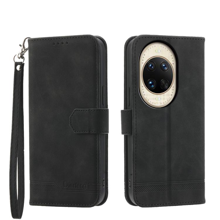 Dierfeng Dream Line TPU Hybrid PU Leather Phone Case, For Huawei Pura 80 Ultra 5G, For Huawei Pura 80 Pro 5G / Pura 80 Pro+ 5G, For Huawei Pura 80 5G, For Huawei nova 14 Ultra, For Huawei nova 14 Pro, For Huawei nova 14, For Huawei nova 13 Pro         ...