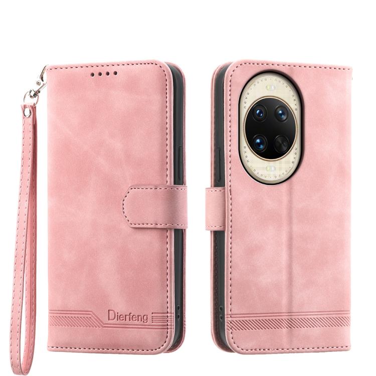 Dierfeng Dream Line TPU Hybrid PU Leather Phone Case, For Huawei Pura 80 Ultra 5G, For Huawei Pura 80 Pro 5G / Pura 80 Pro+ 5G, For Huawei Pura 80 5G, For Huawei nova 14 Ultra, For Huawei nova 14 Pro, For Huawei nova 14, For Huawei nova 13 Pro         ...