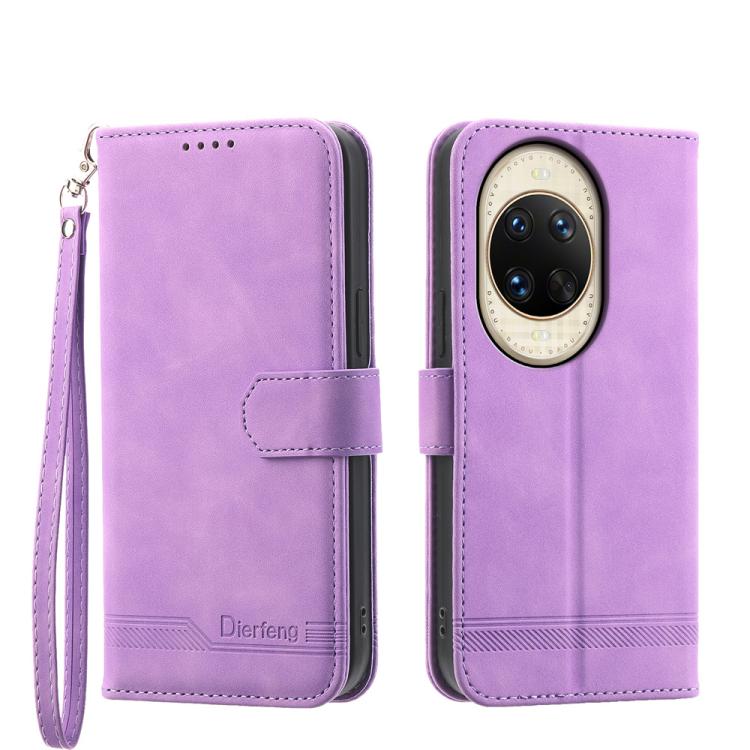 Dierfeng Dream Line TPU Hybrid PU Leather Phone Case, For Huawei Pura 80 Ultra 5G, For Huawei Pura 80 Pro 5G / Pura 80 Pro+ 5G, For Huawei Pura 80 5G, For Huawei nova 14 Ultra, For Huawei nova 14 Pro, For Huawei nova 14, For Huawei nova 13 Pro         ...