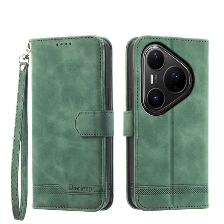 Dierfeng Dream Line TPU Hybrid PU Leather Phone Case, For Huawei Pura 80 Ultra 5G, For Huawei Pura 80 Pro 5G / Pura 80 Pro+ 5G, For Huawei Pura 80 5G, For Huawei nova 14 Ultra, For Huawei nova 14 Pro, For Huawei nova 14, For Huawei nova 13 Pro         ...