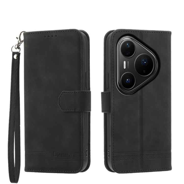 Dierfeng Dream Line TPU Hybrid PU Leather Phone Case, For Huawei Pura 80 Ultra 5G, For Huawei Pura 80 Pro 5G / Pura 80 Pro+ 5G, For Huawei Pura 80 5G, For Huawei nova 14 Ultra, For Huawei nova 14 Pro, For Huawei nova 14, For Huawei nova 13 Pro         ...