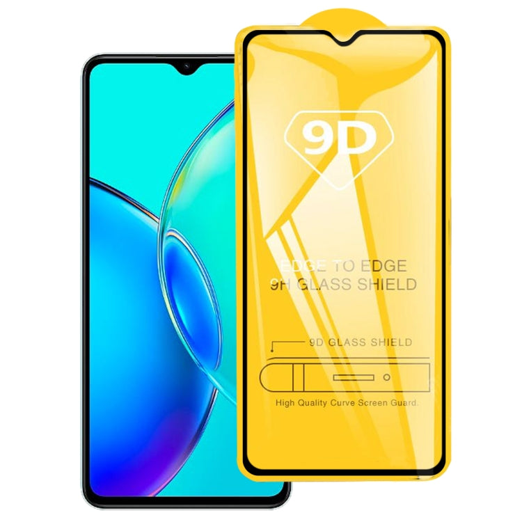 9D Full Glue Screen Tempered Glass Film, For vivo iQOO 11S, For vivo Y35+ / Y36 India / Y35m+, For vivo Y35 (1 PC)